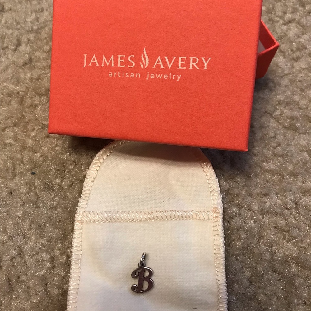 james avery “b” charm